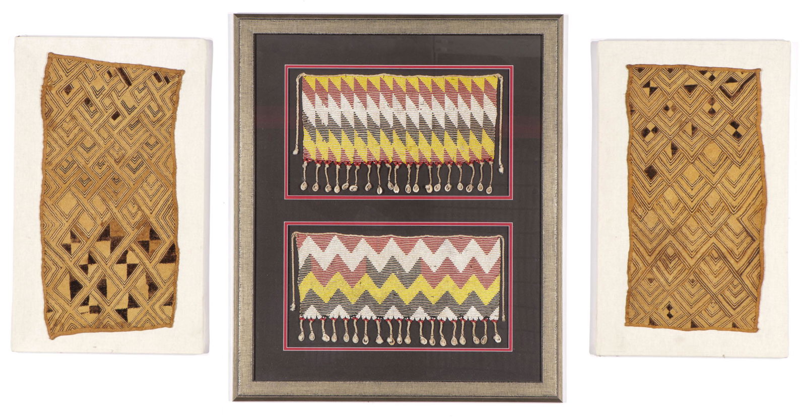 4 Vintage African Textiles (1 of 2)