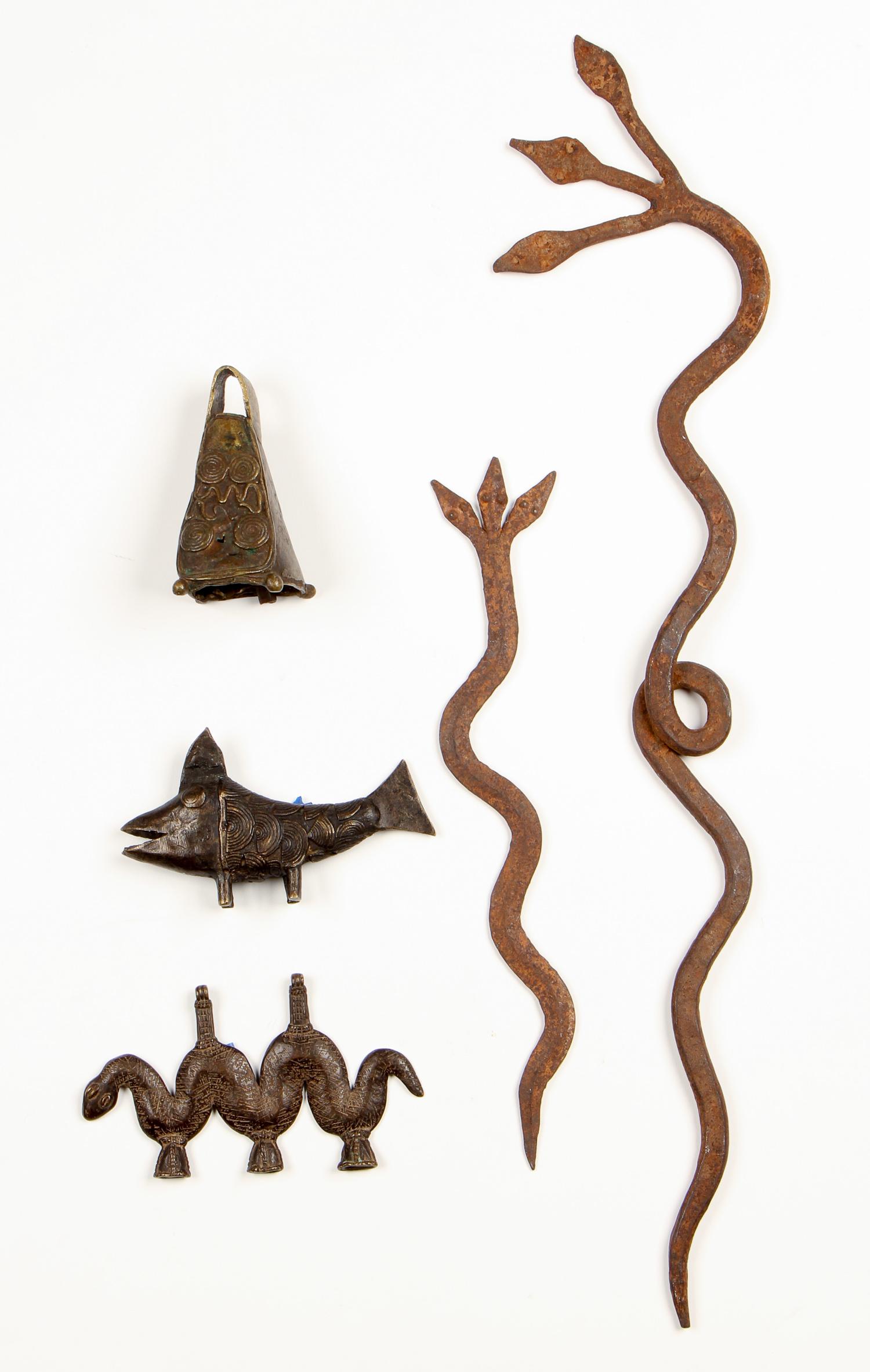 Five African Iron Items (1 of 2)