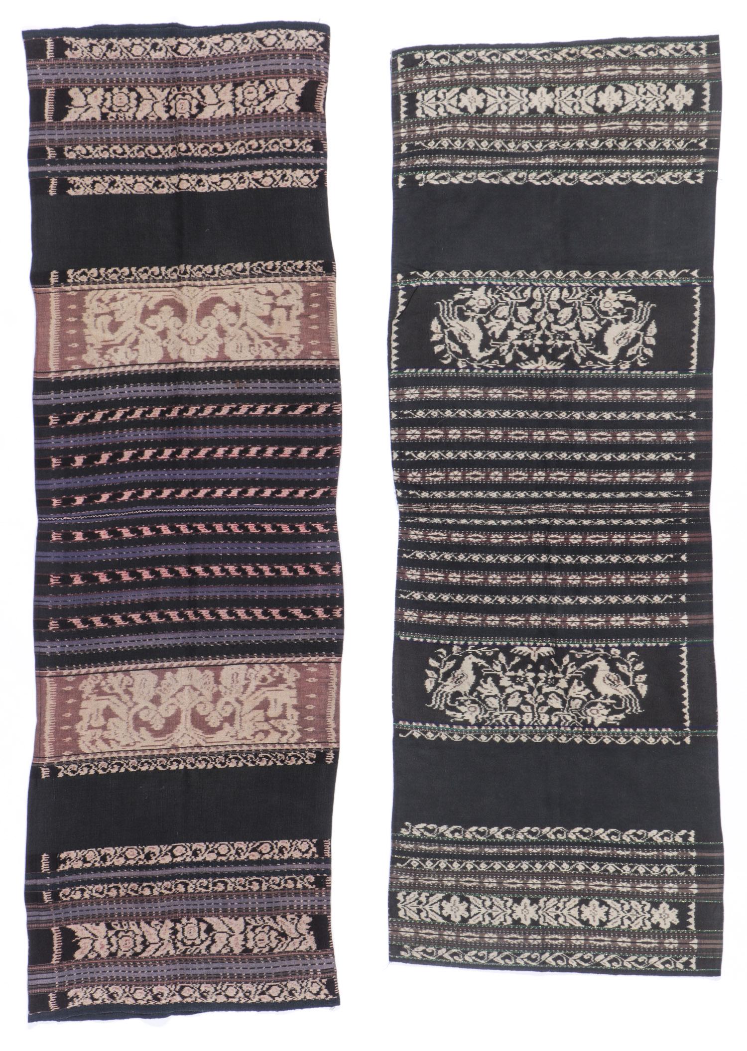 2 Old Indonesian Ikat Sarongs (1 of 4)