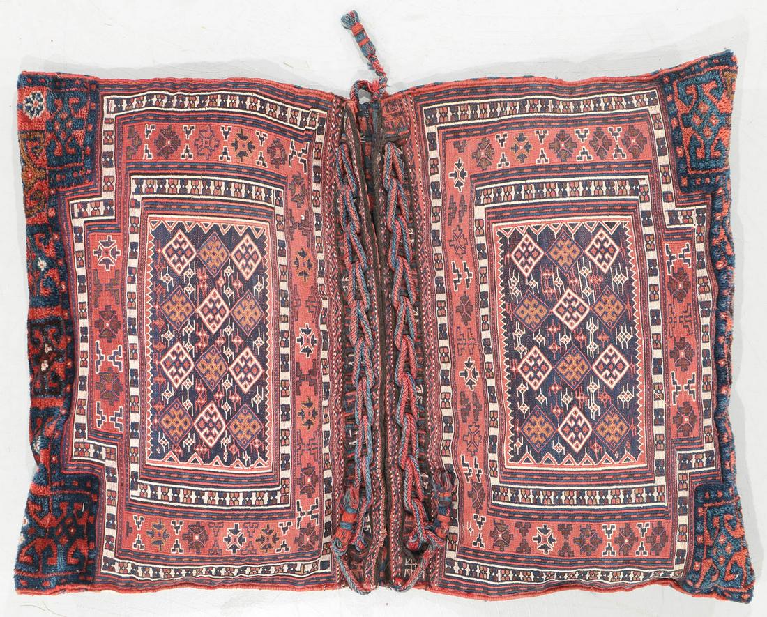Pair of Connected Baktiari Cargo Bags, Circa 1900 (1 of 5)