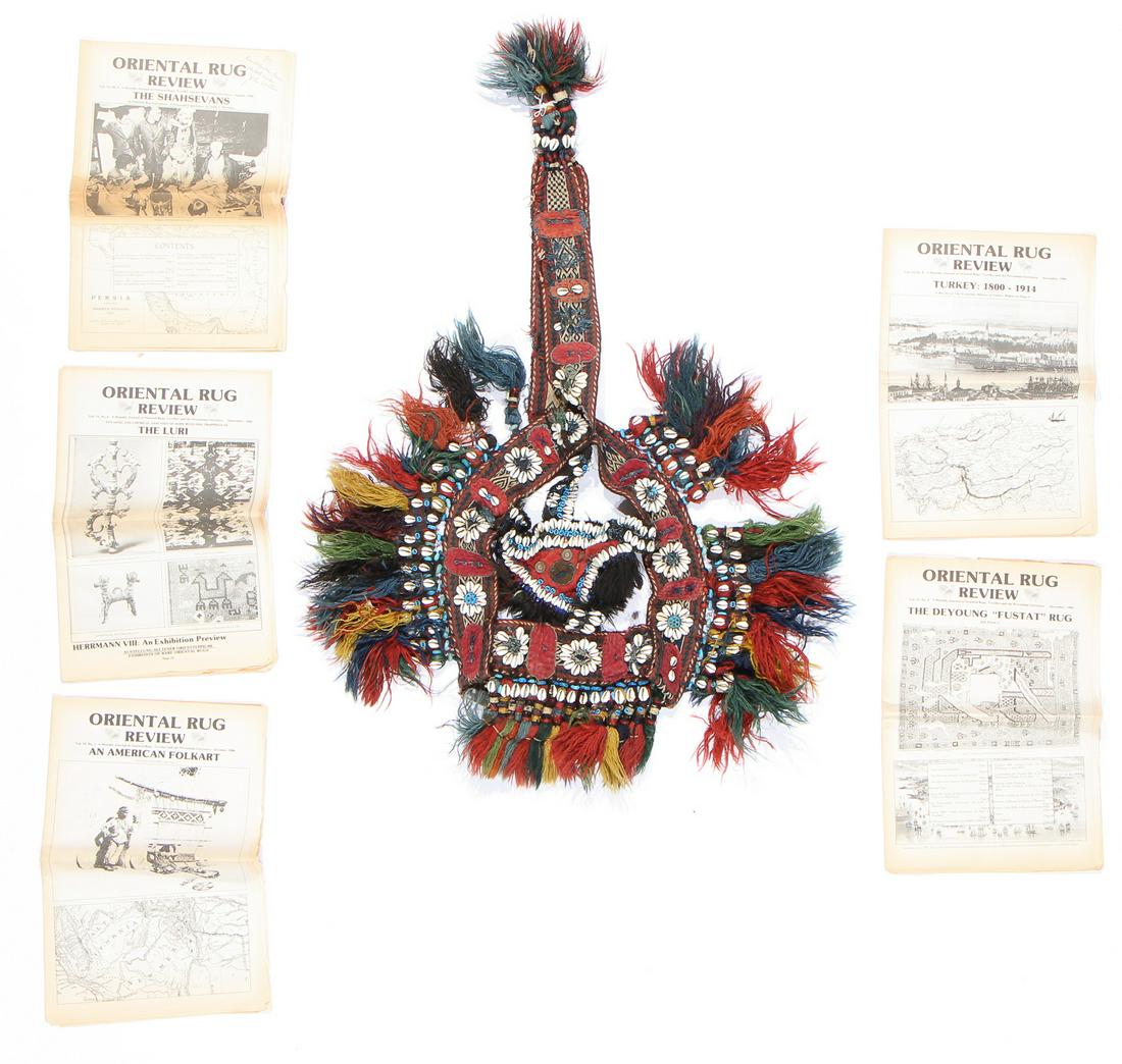 Bakhtiyari Horse-Head Trapping, Late 19th C. (1 of 4)