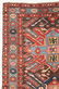 Unusual Karabagh Eagle Kazak Rug, Late 19th C. - 3