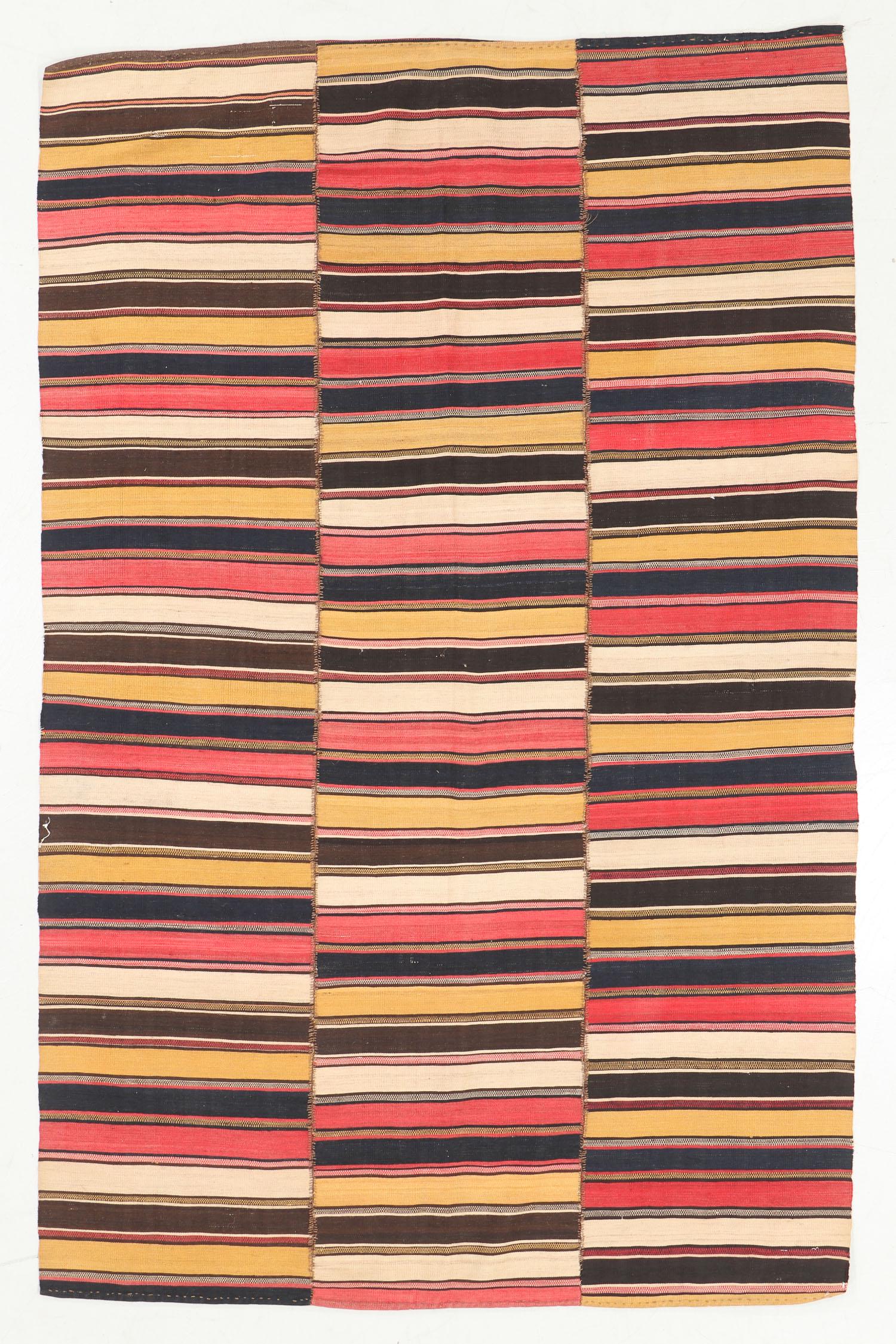 Antique Jajim Kilim, Persia: 4'7'' x 7'4'' (1 of 6)