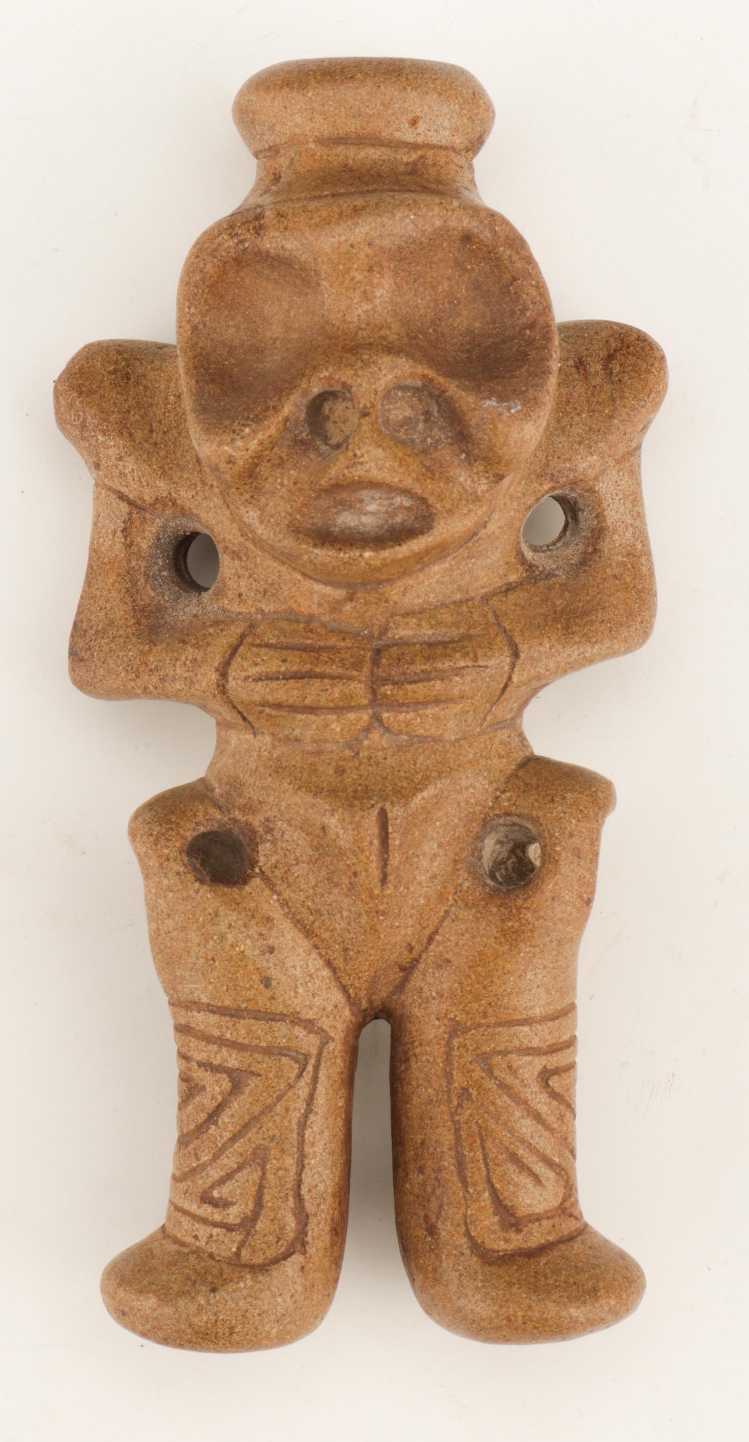Taino (c. 1000-1500 CE) Full Figure Cohoba Inhaler (1 of 8)