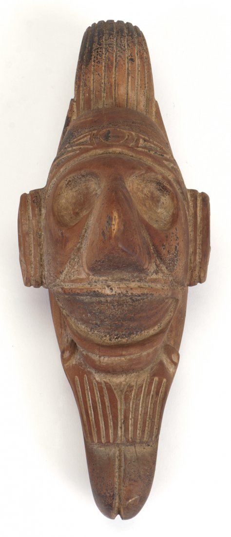 Taino (c. 1000-1500 CE) Wooden Zemi (Lignum Vitae) (1 of 6)