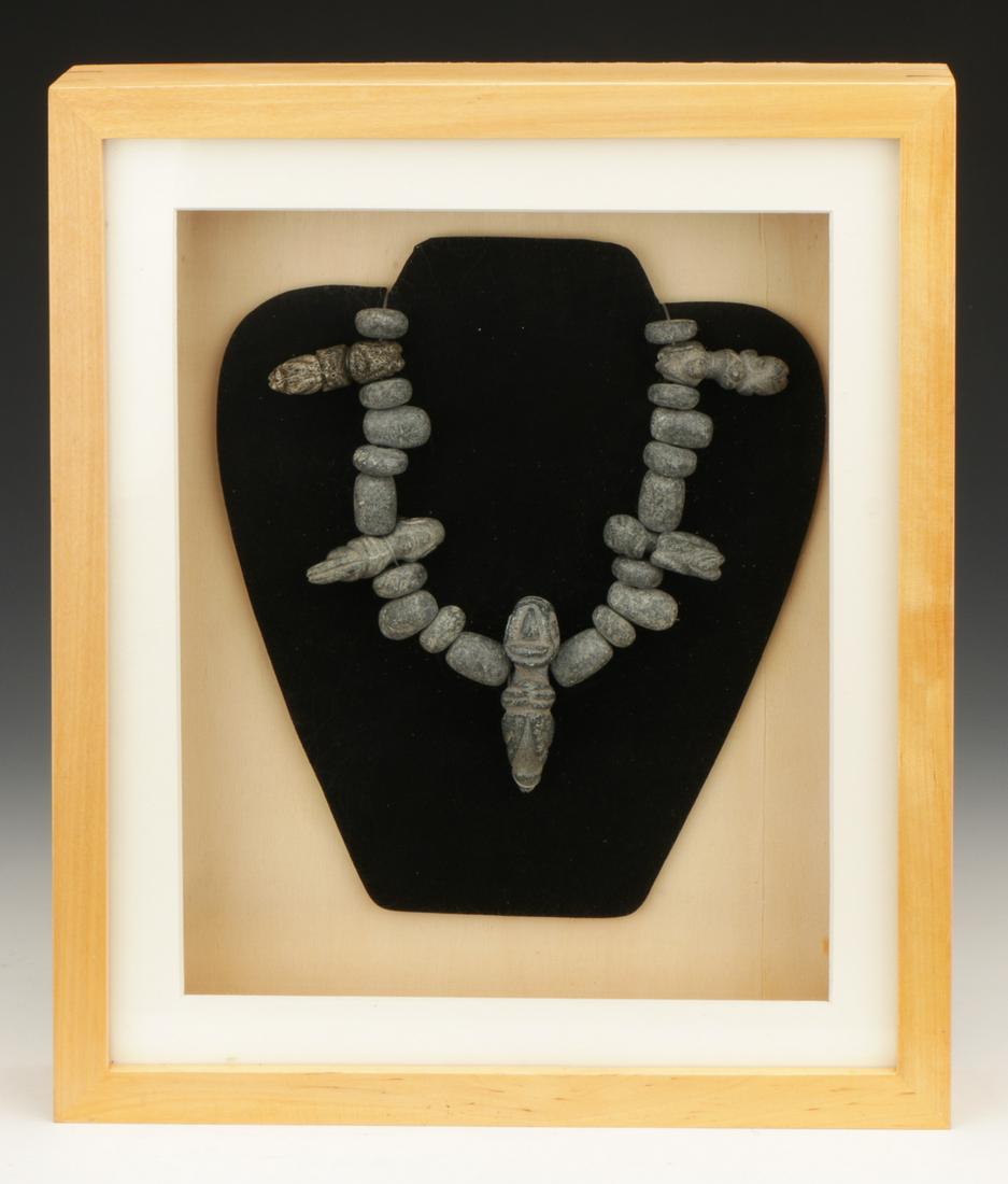 Taino (c. 1000-1500 CE) Framed Necklace (1 of 2)