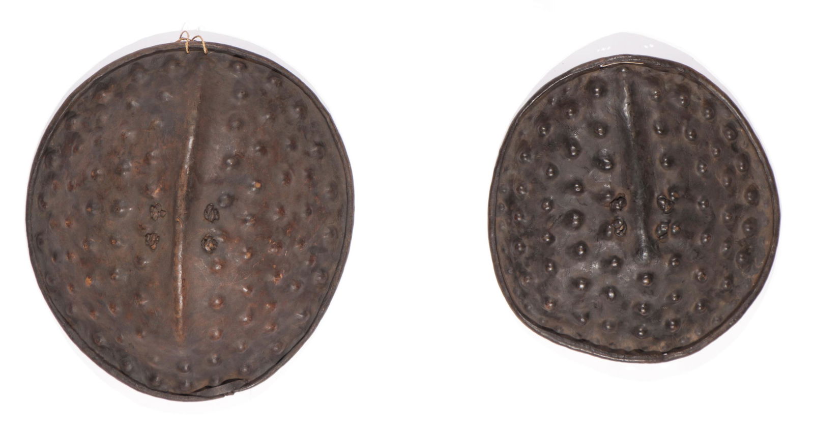 Two Ethiopian Leather Shields (1 of 3)