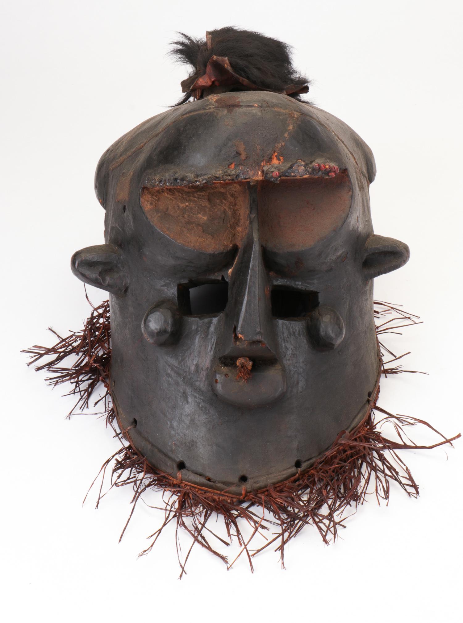 African Kuba Helemet Mask (1 of 7)
