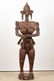 African Bamana/Bozo Mother & Child Puppet, Ht. 57"