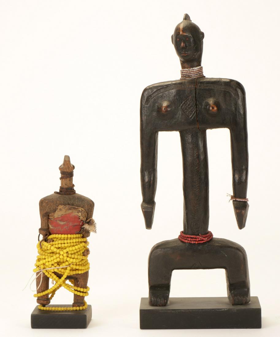 Two African Njami Fertility Dolls (1 of 6)