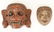 2 Indonesian Masks, late 19th/early 20th C.