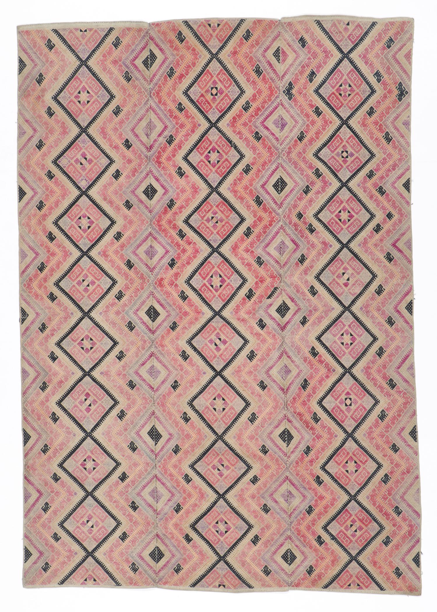Chinese Minority Blanket Textile (1 of 3)