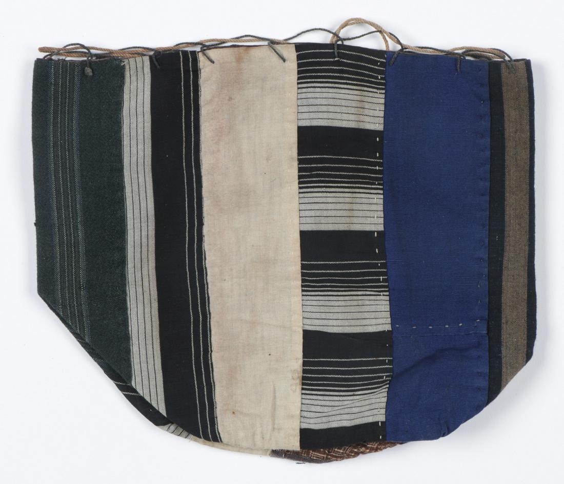 Kome-Bukuro Bag, Meiji Period, Japanese Textile (1 of 3)