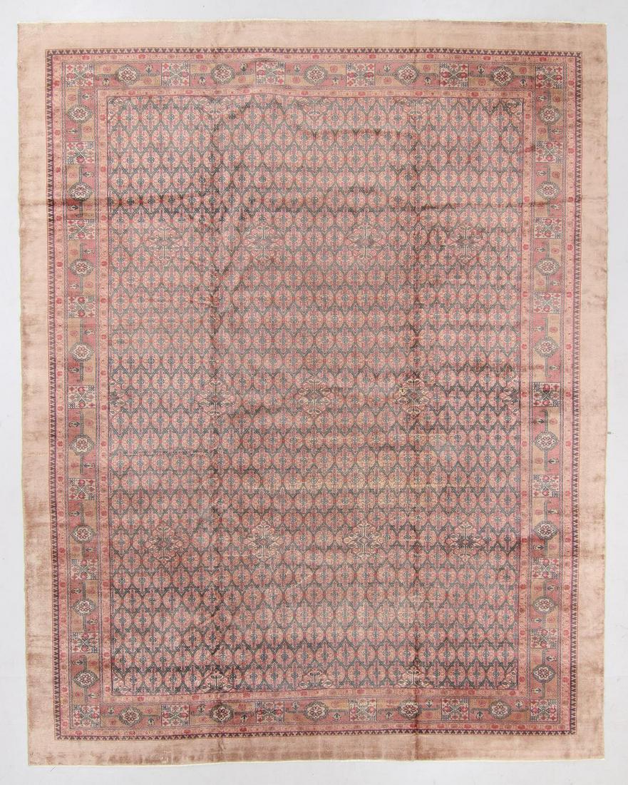 Agra Rug, India, Early 20th C: 11'10'' x 15'1'' (1 of 6)