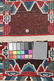 Set of 4 Connected Tibetan Temple Meditation Mats - 5