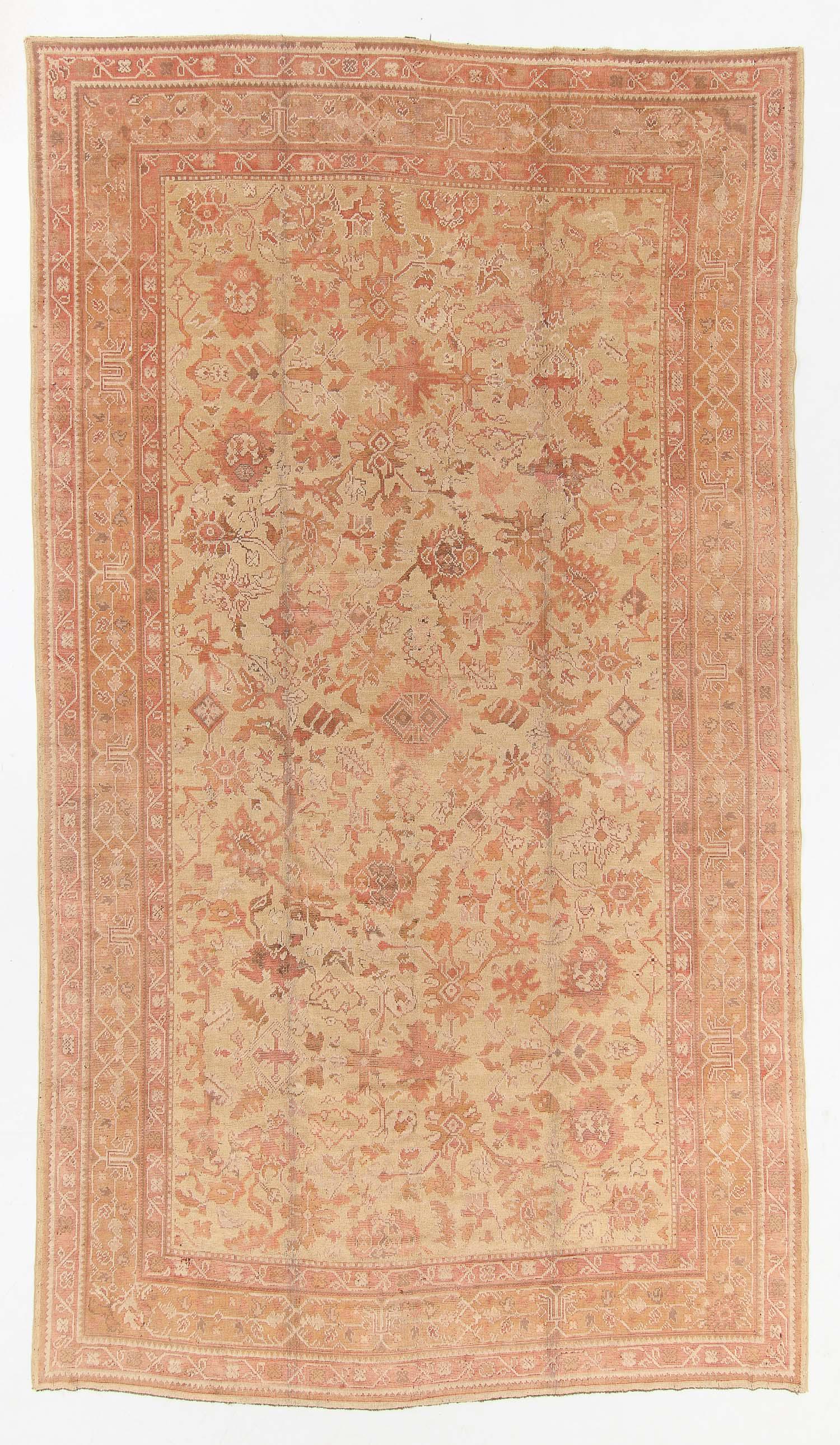 Oushak Rug, Turkey, Circa 1900: 11'1'' x 18'10'' (1 of 6)