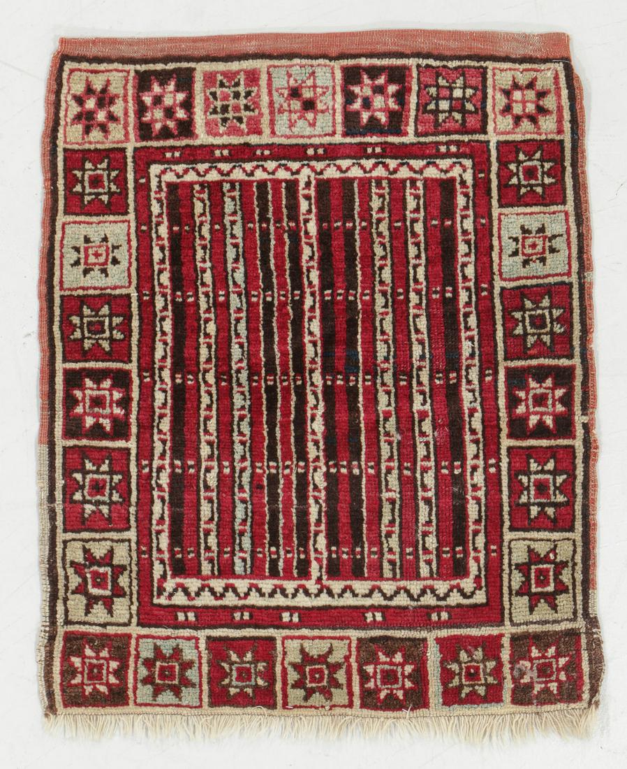 Yastik Rug, Turkey, Circa 1900, 27'' x 22'' (1 of 5)