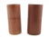 2 Large Chinese Bamboo Brush Pots