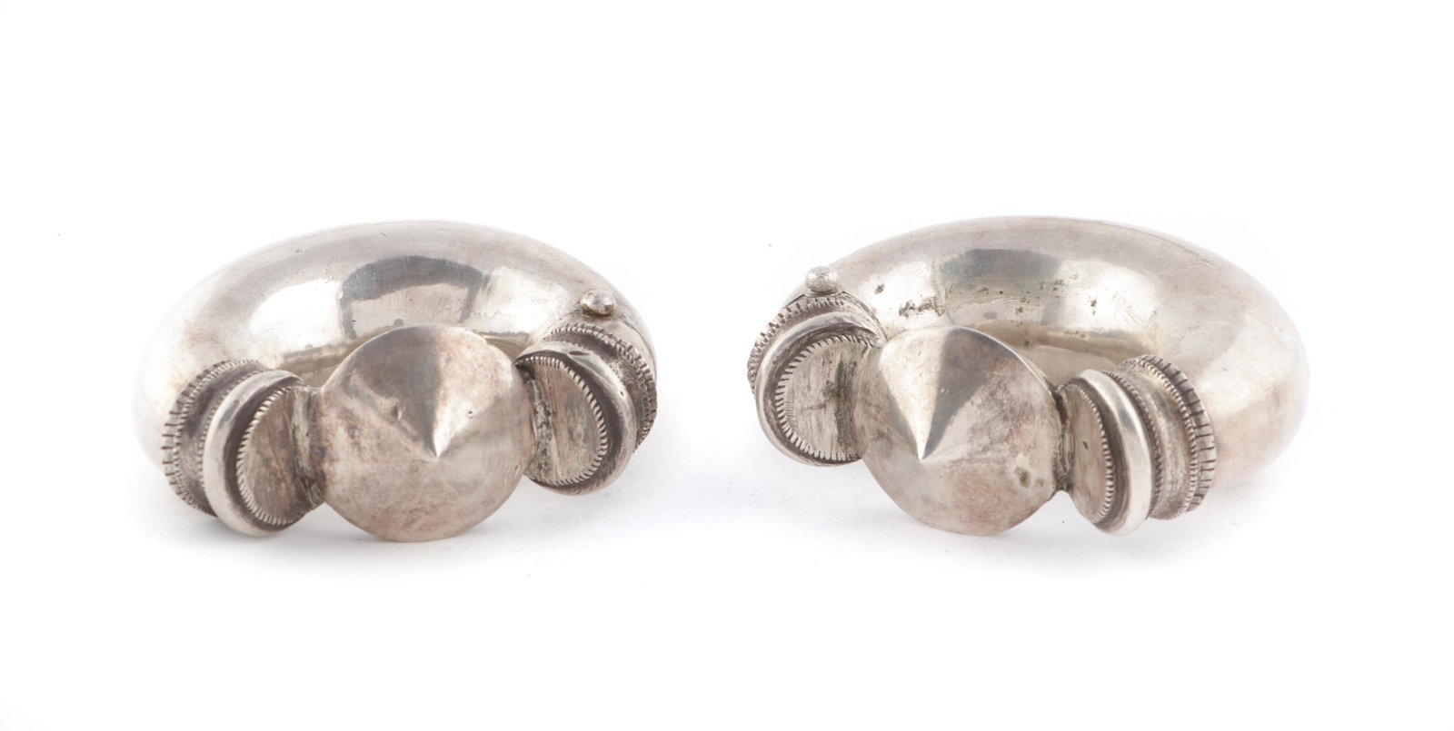 Pair of Antique Silver Anklets, India (1 of 4)