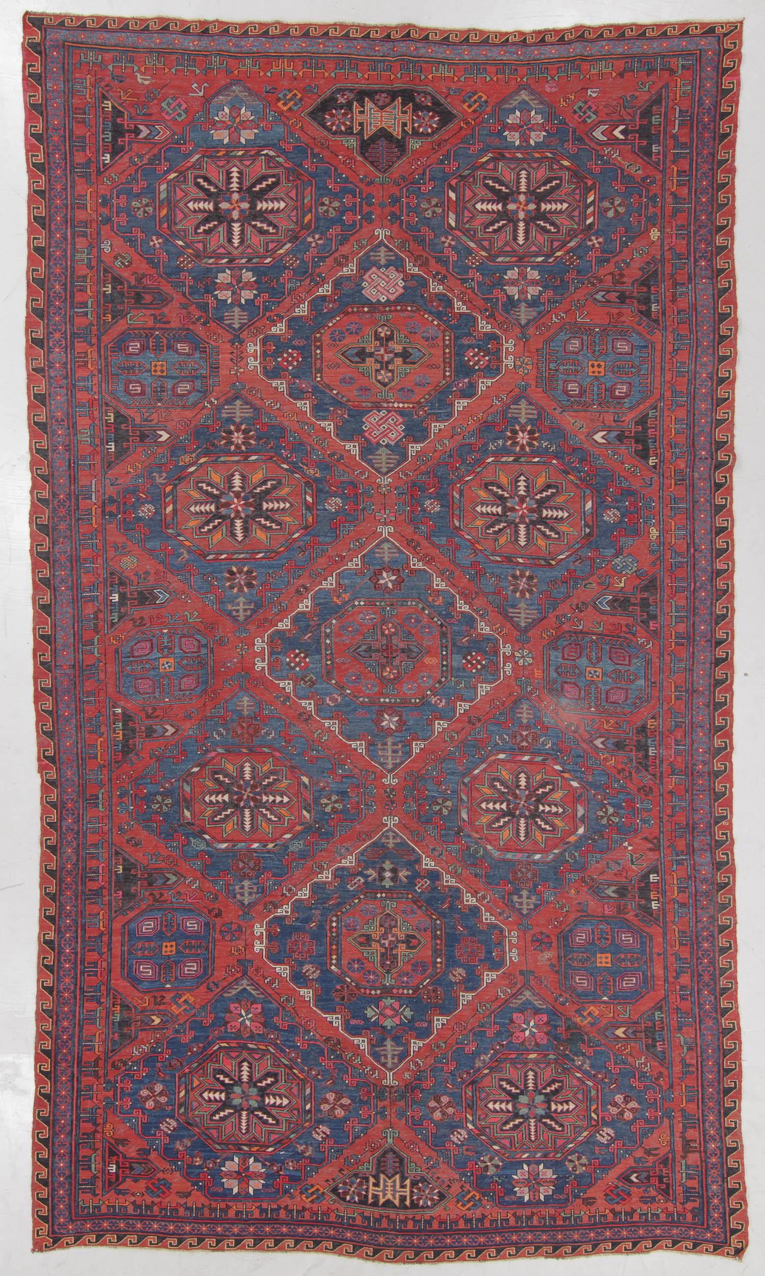 Sumak Rug, Caucasus, Circa 1900, 8'7'' x 15'1'' (1 of 5)