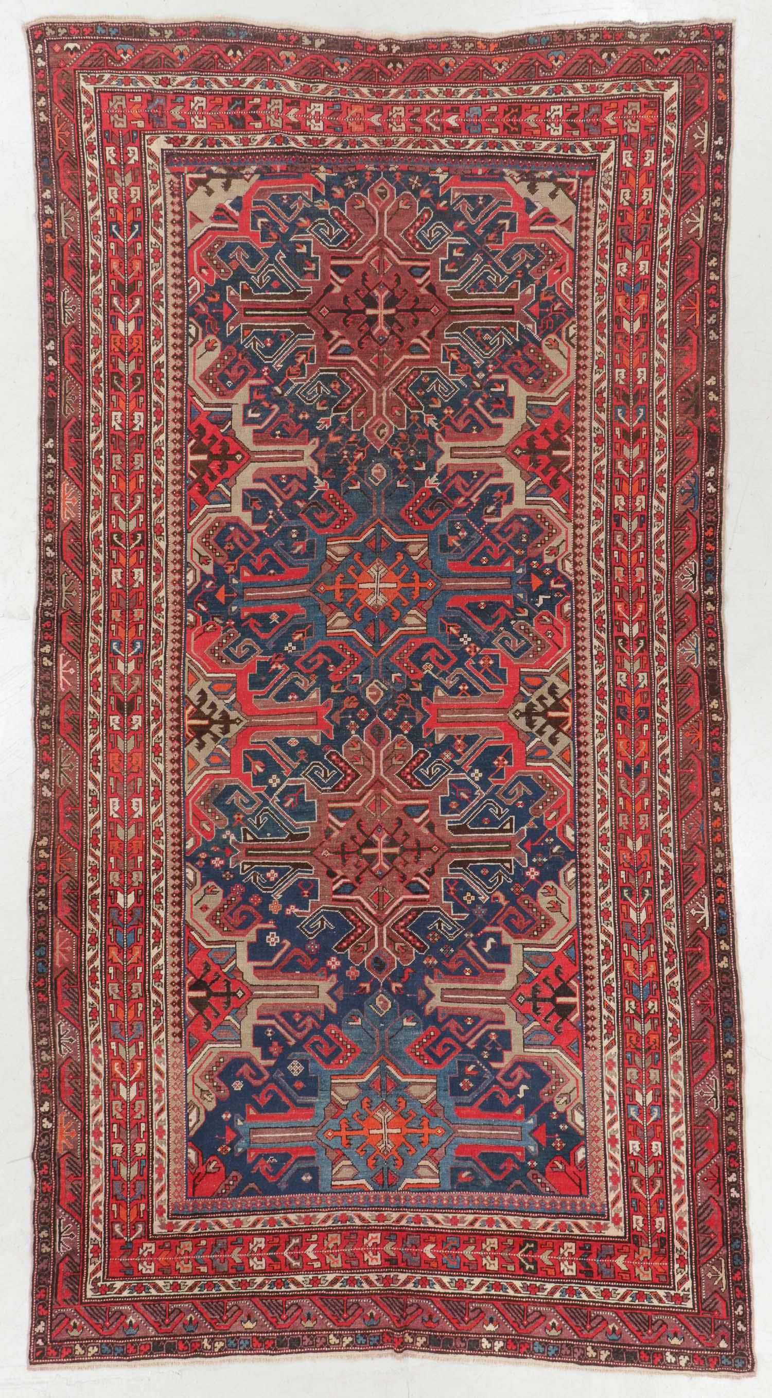Seychour Rug, Caucasus, Early 20th C., 6'6'' x 12'3'' (1 of 5)