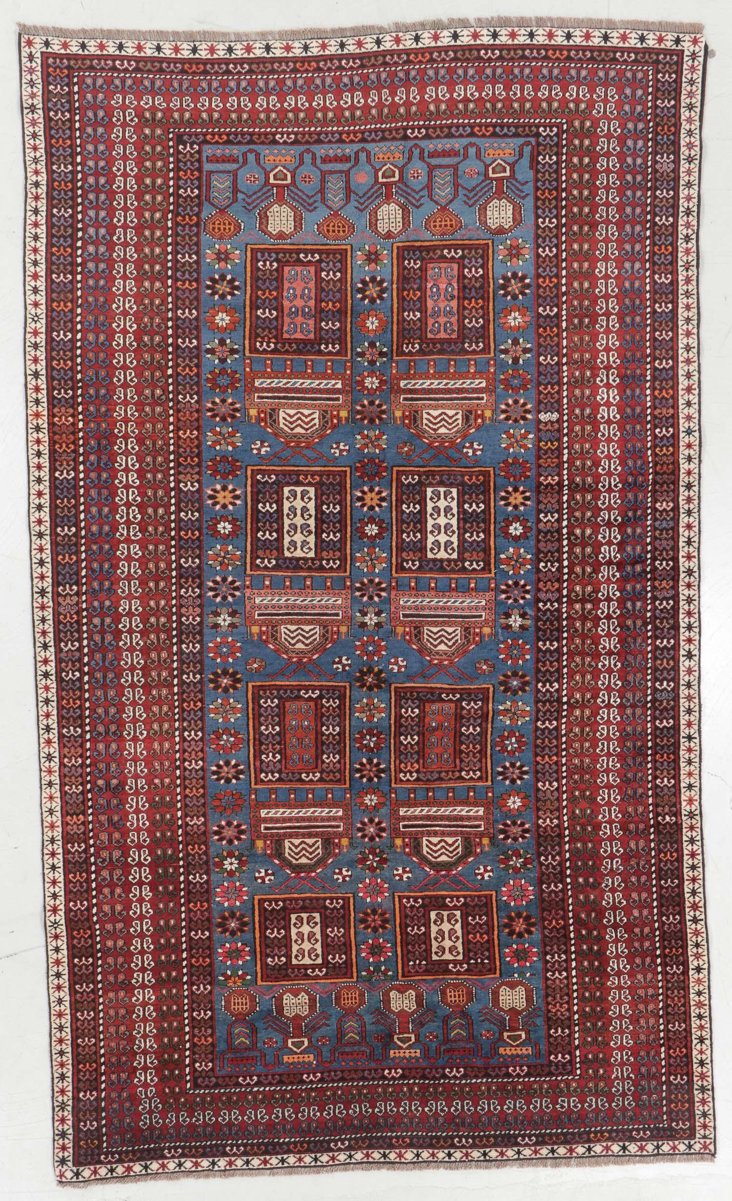 Shirvan Rug, Caucasus, Early 20th C., 5'4'' x 9'1' (1 of 5)