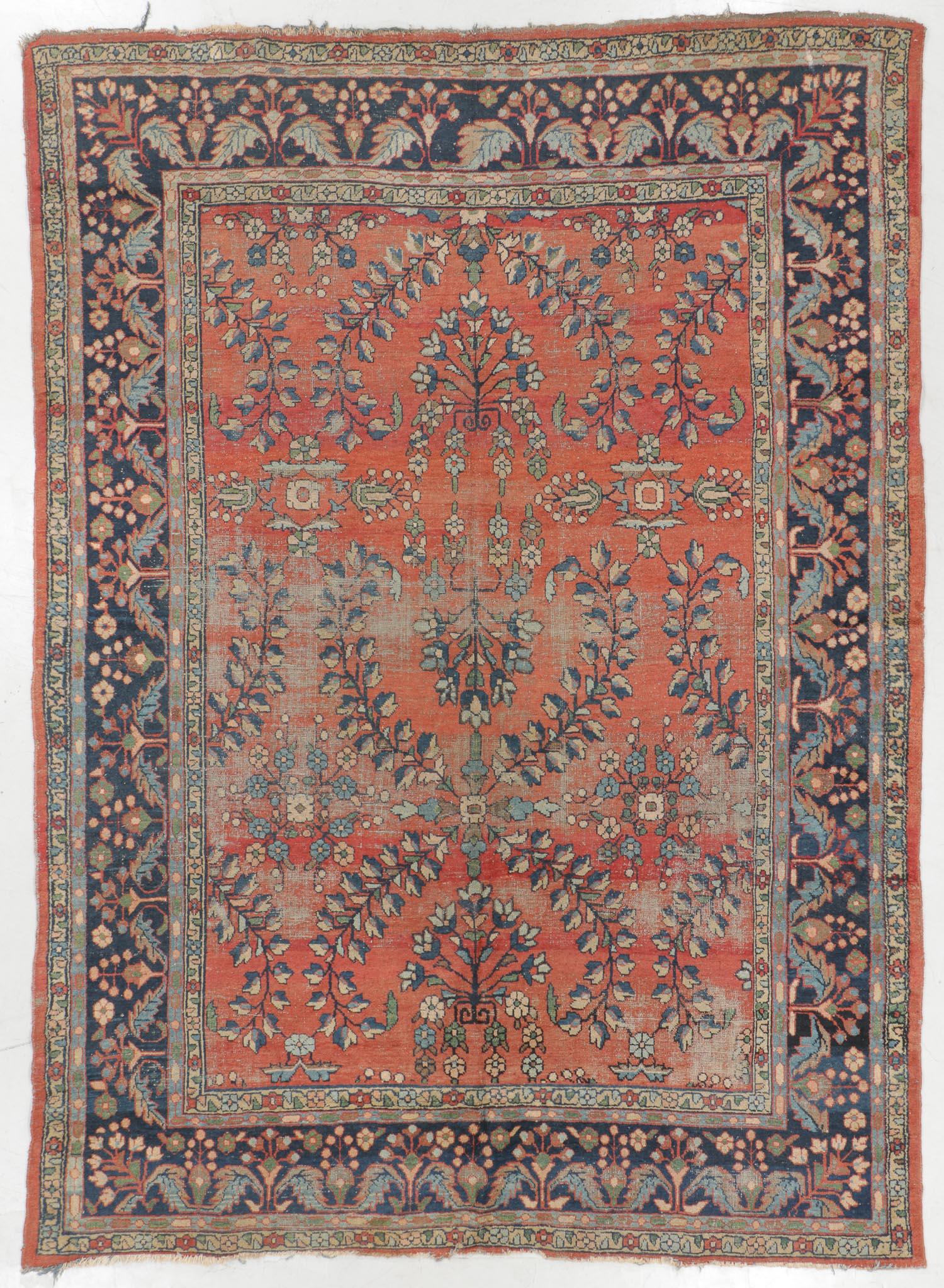 Mahal Rug, Persia, Circa 1900, 8'6'' x 11'10'' (1 of 5)