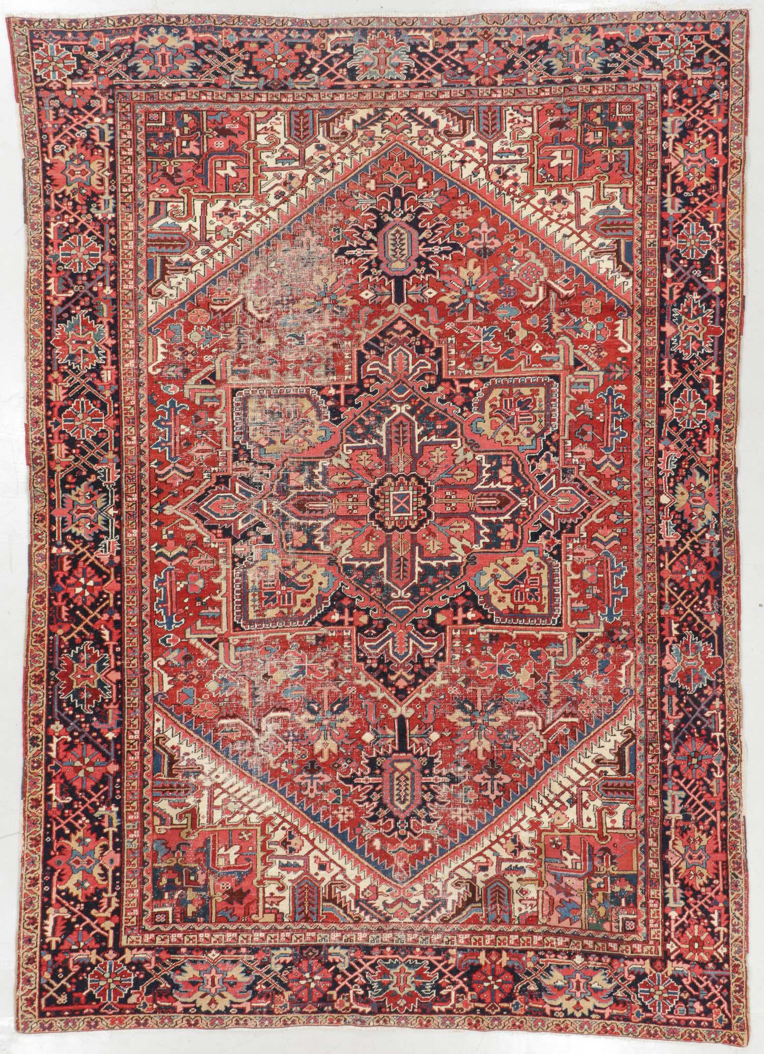 Heriz Rug, Persia, Circa 1920, 8'9'' x 12'1'' (1 of 5)