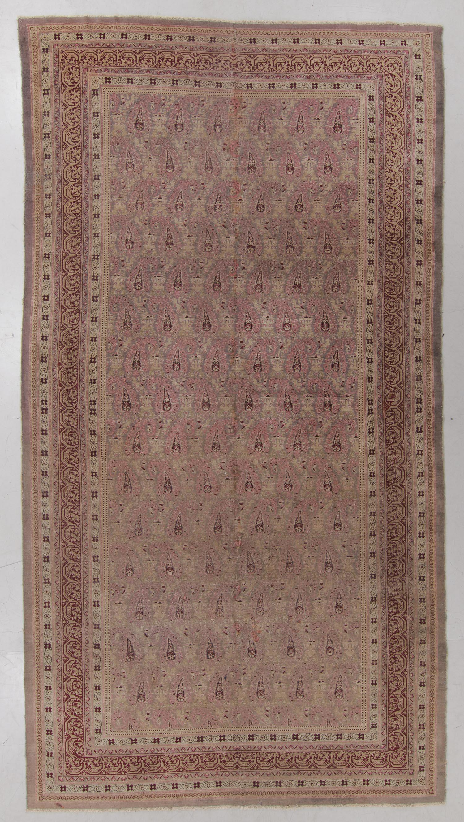 Amritsar Rug, India, Circa 1900, 9'3'' x 17'2'' (1 of 5)