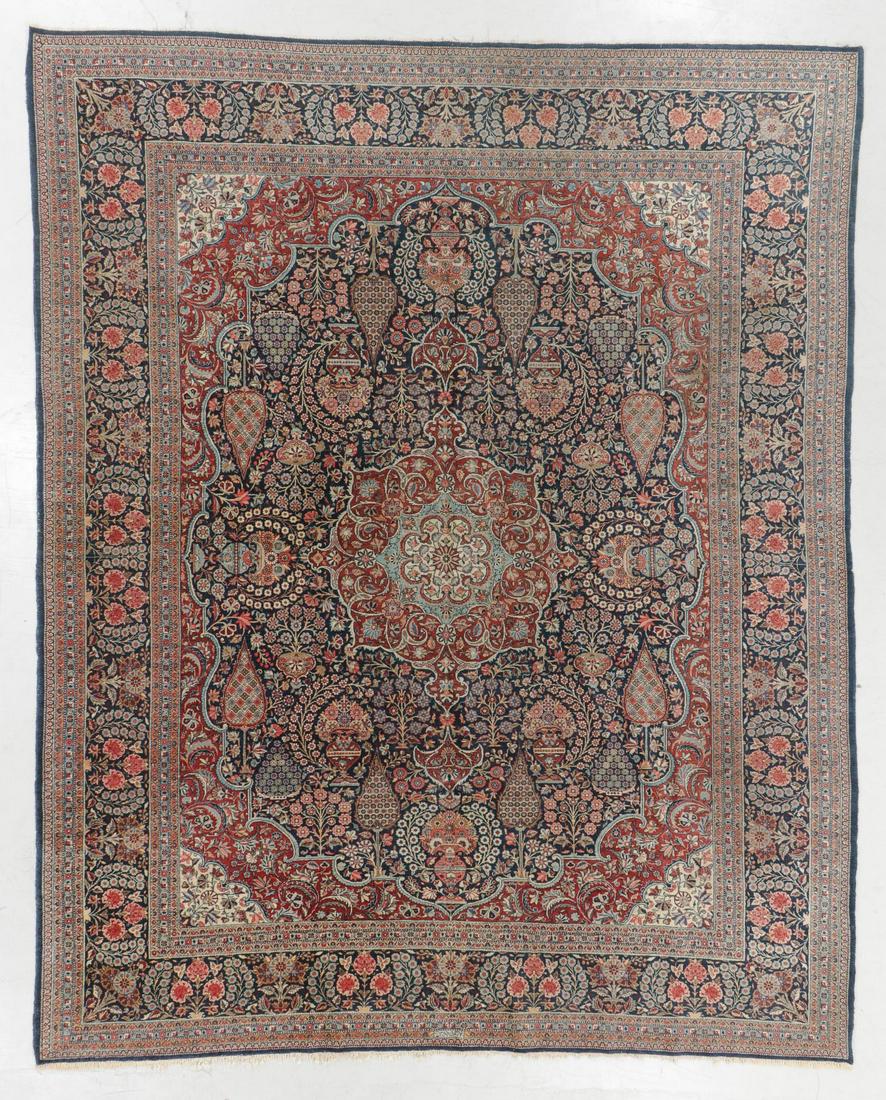 Kashan Rug, Persia, Early/Mid 20th C., 8'7'' x 10'9'' (1 of 5)