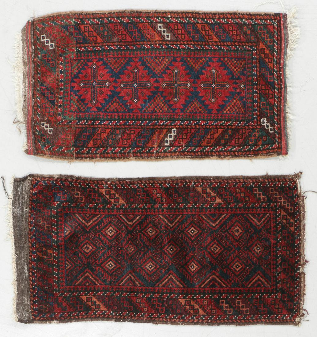 2 Beluch Balisht Rugs, SE Persia, 19th C. (1 of 5)