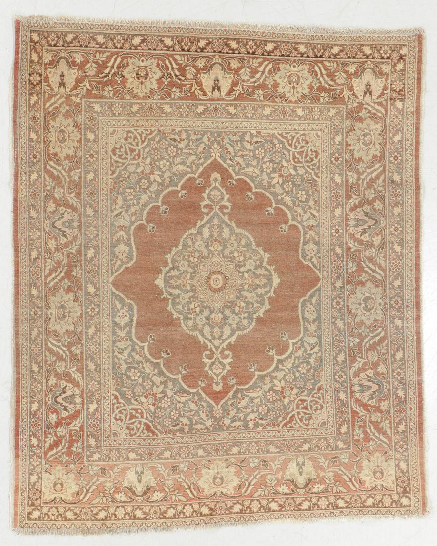 Tabriz Rug, Persia, Circa 1900, 4'2'' x 5'2'' (1 of 5)