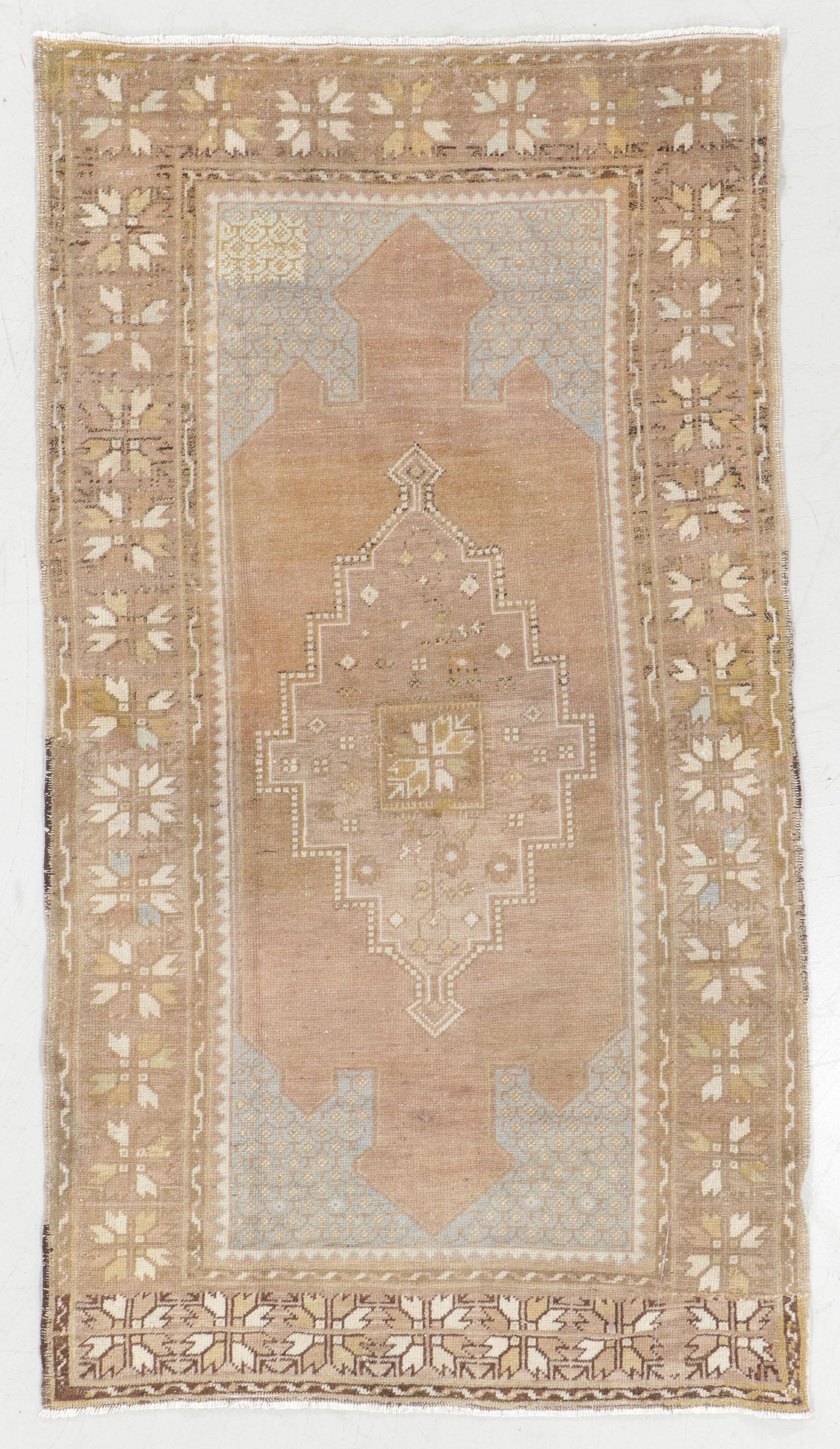 West Anatolian Rug, Turkey, Early/Mid 20th C., 3'7'' x (1 of 5)