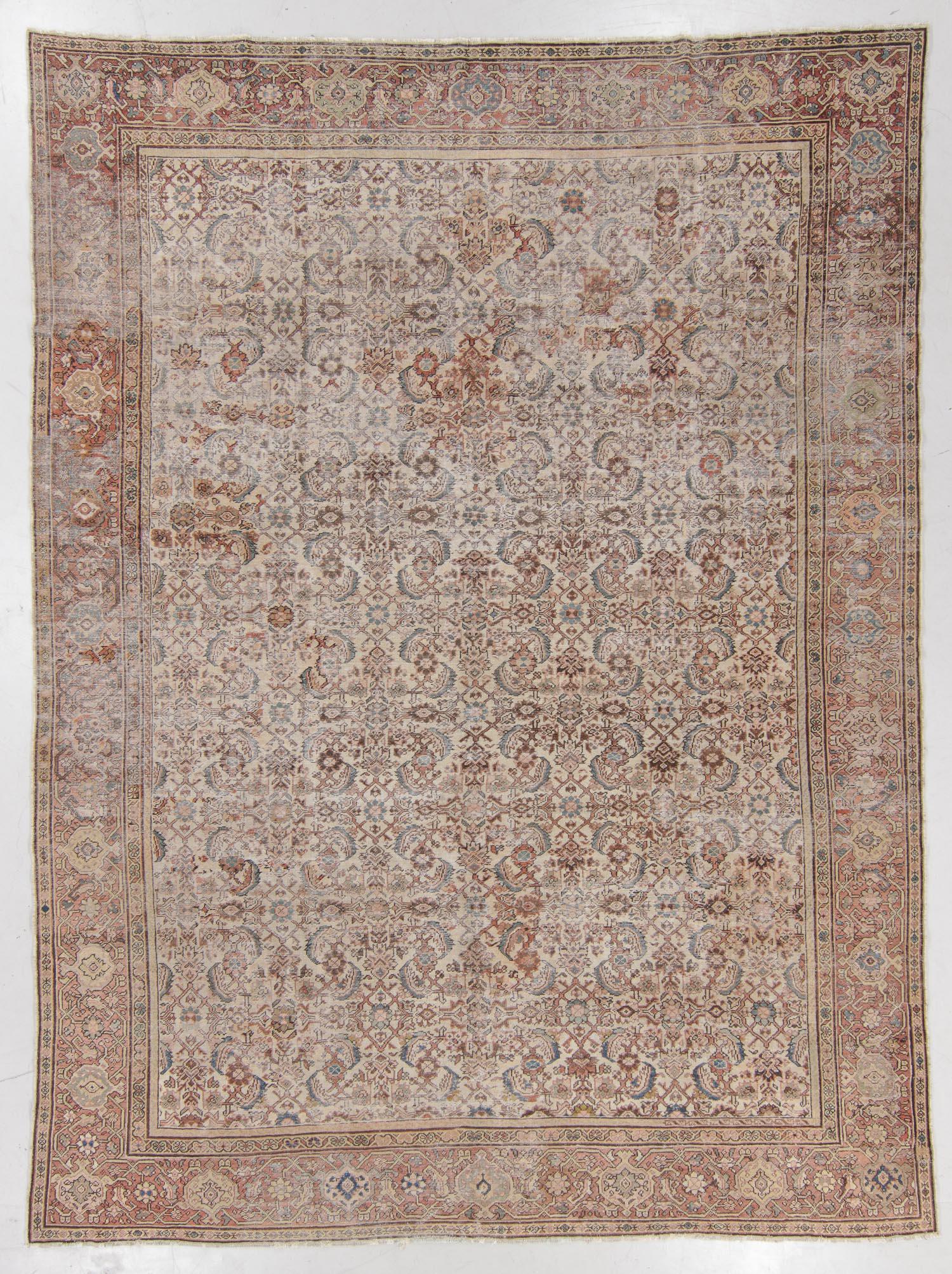Sultanabad Rug, Persia, Late 19th C., 9'10'' x 13'1'' (1 of 5)