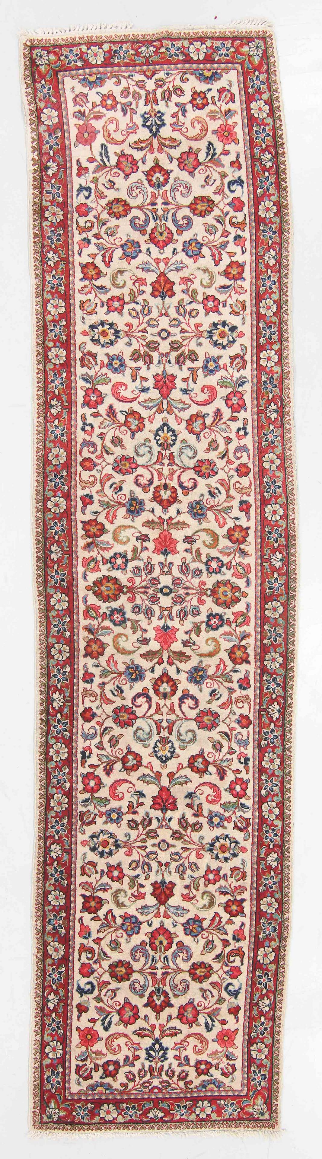 Semi-Antique Hamadan Rug, Persia: 3'3'' x 14'1'' (1 of 5)