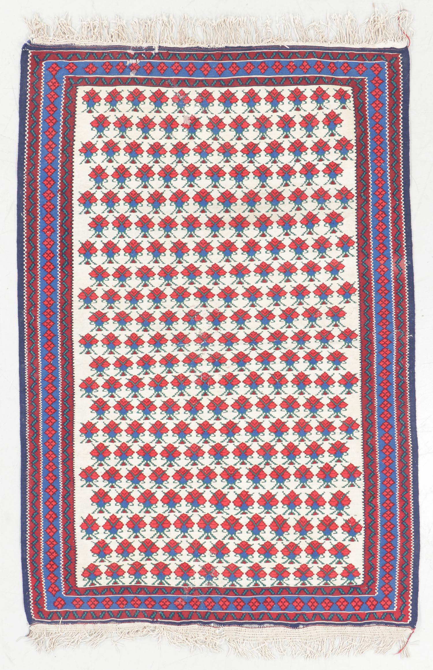 Bidjar Kilim, Persia, Late 20th C., 3'10'' x 5'9'' (1 of 4)