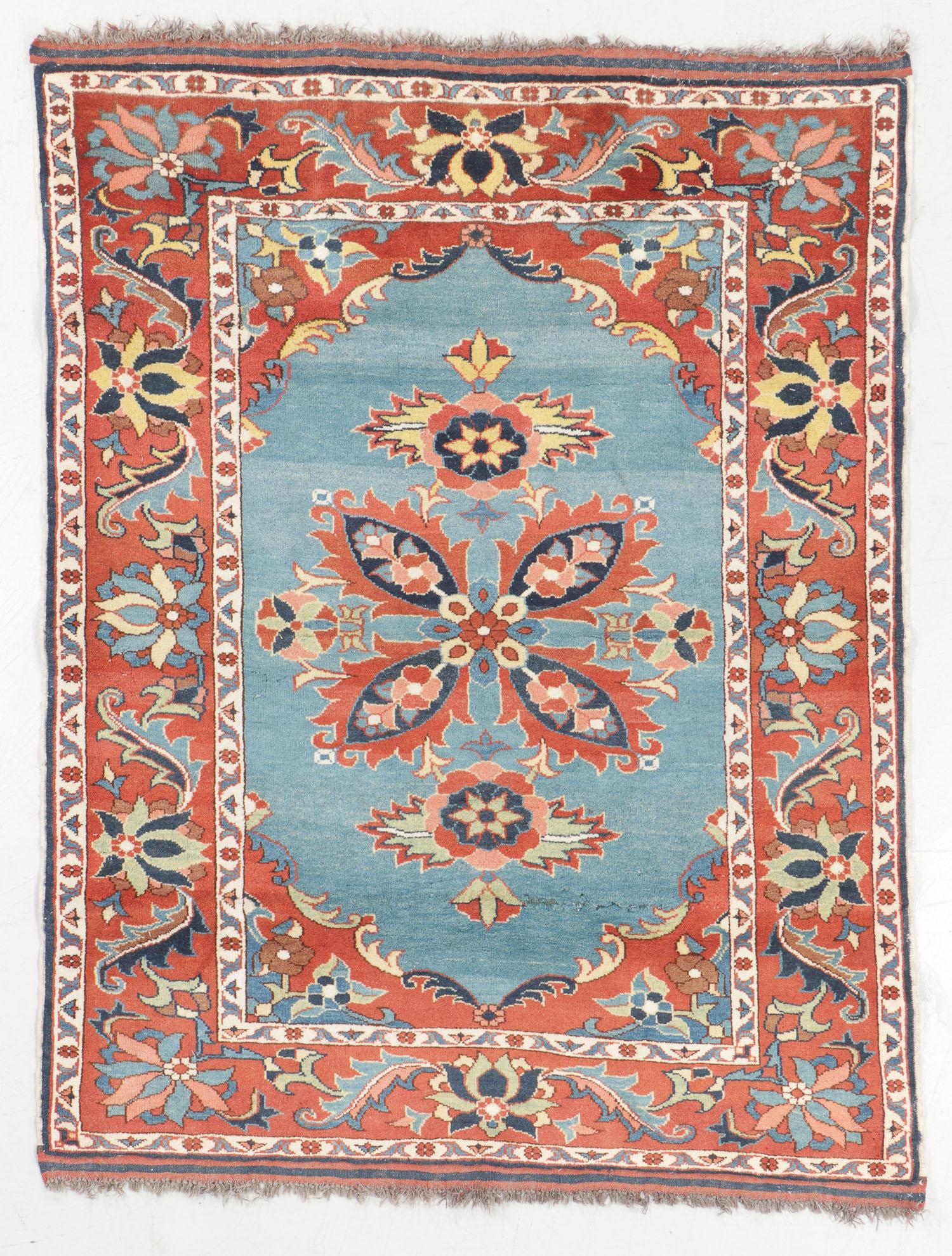 Herat Rug, Afghanistan, Late 20th C., 4'3'' x 5'7'' (1 of 4)
