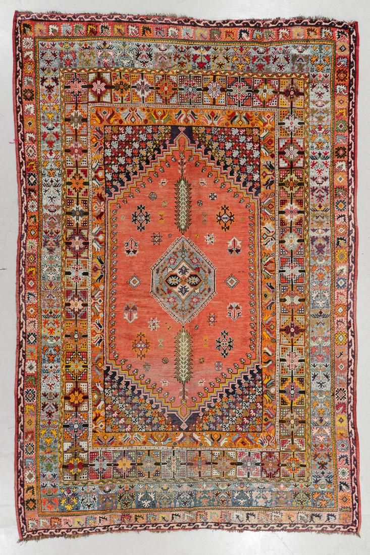 Rabat Rug, Morocco, Early 20th C., 8'8'' x 12'10'' (1 of 5)