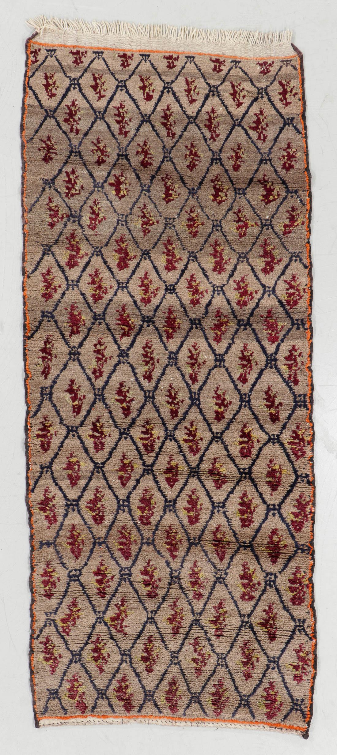 Tulu Rug, Turkey, Mid 20th C., 3'1'' x 7'5'' (1 of 5)