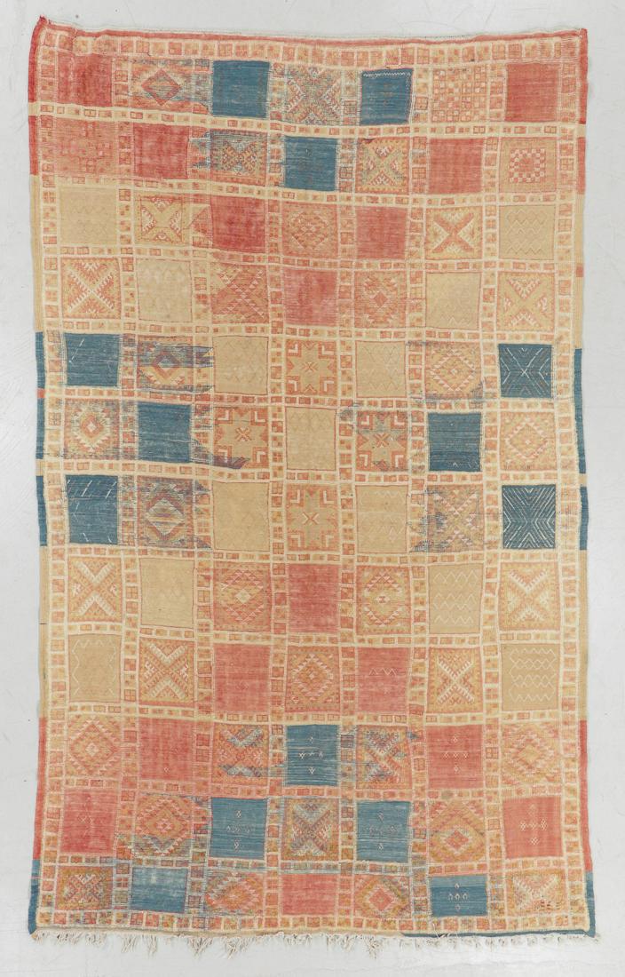 Mixed Weave Rug, Morocco, Mid 20th C., 6'3'' x 10'3'' (1 of 5)