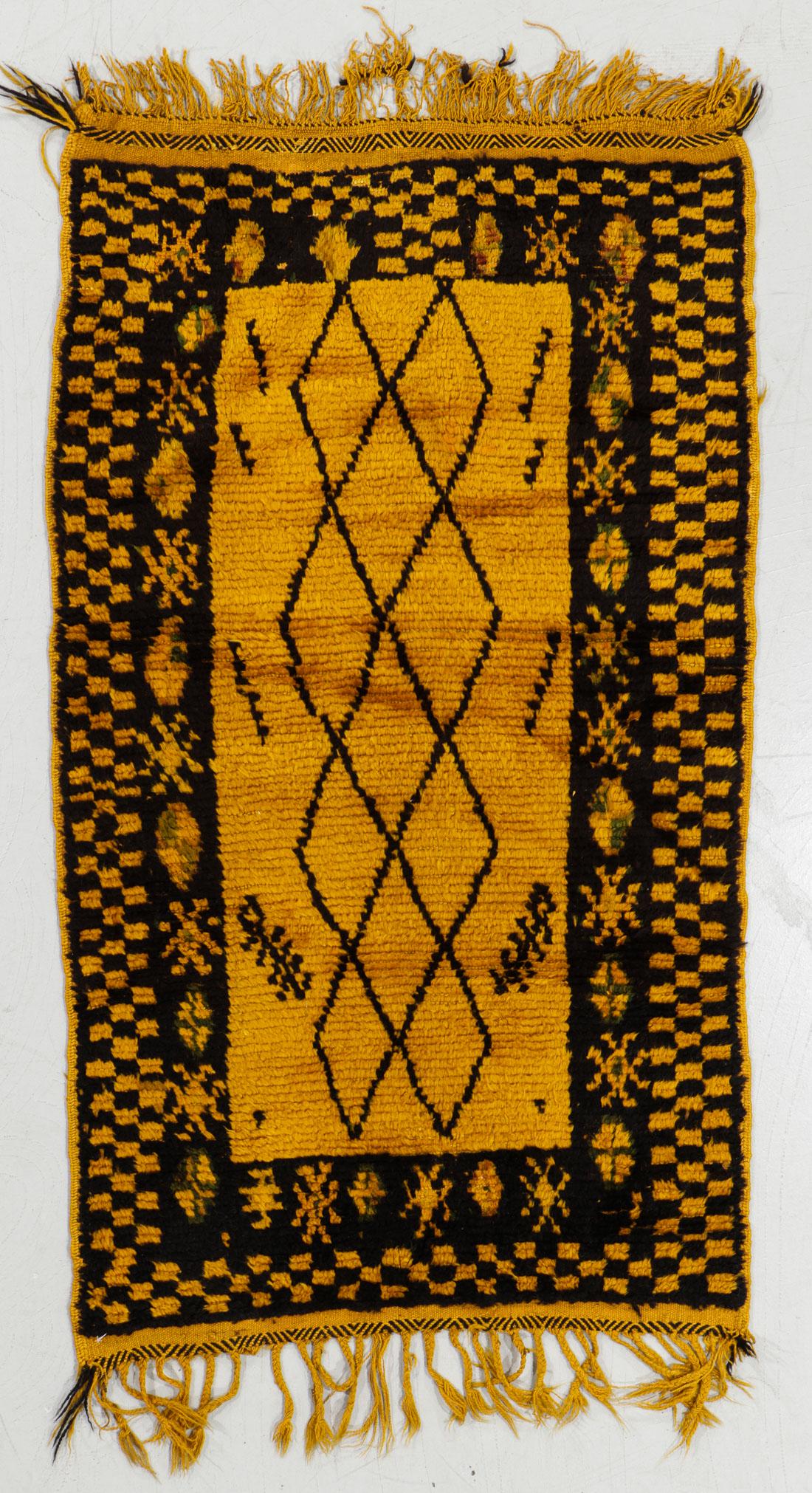 Berber Rug, Morocco, Mid 20th C., 3'1'' x 5'3'' (1 of 5)