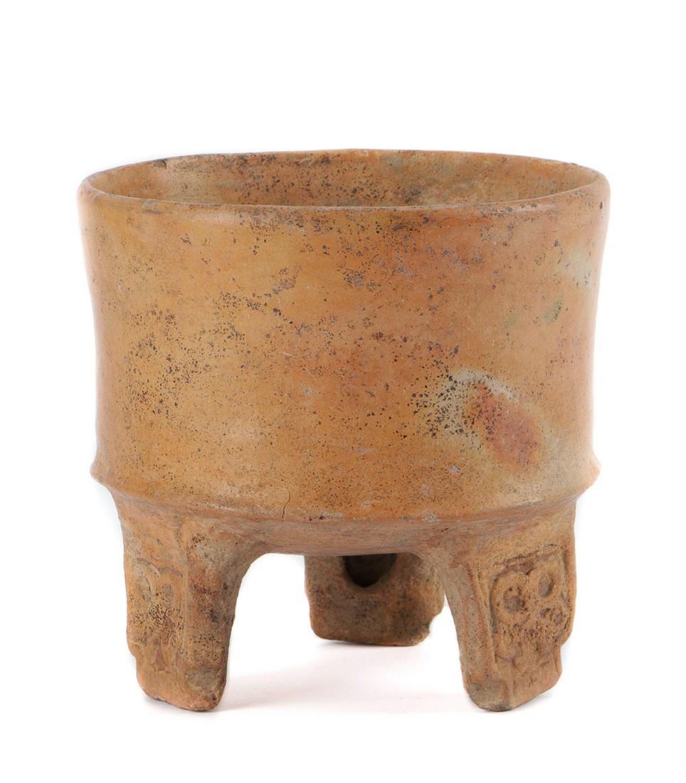 Pre-Columbian Teotihuacan Tripod Bowl (1 of 5)