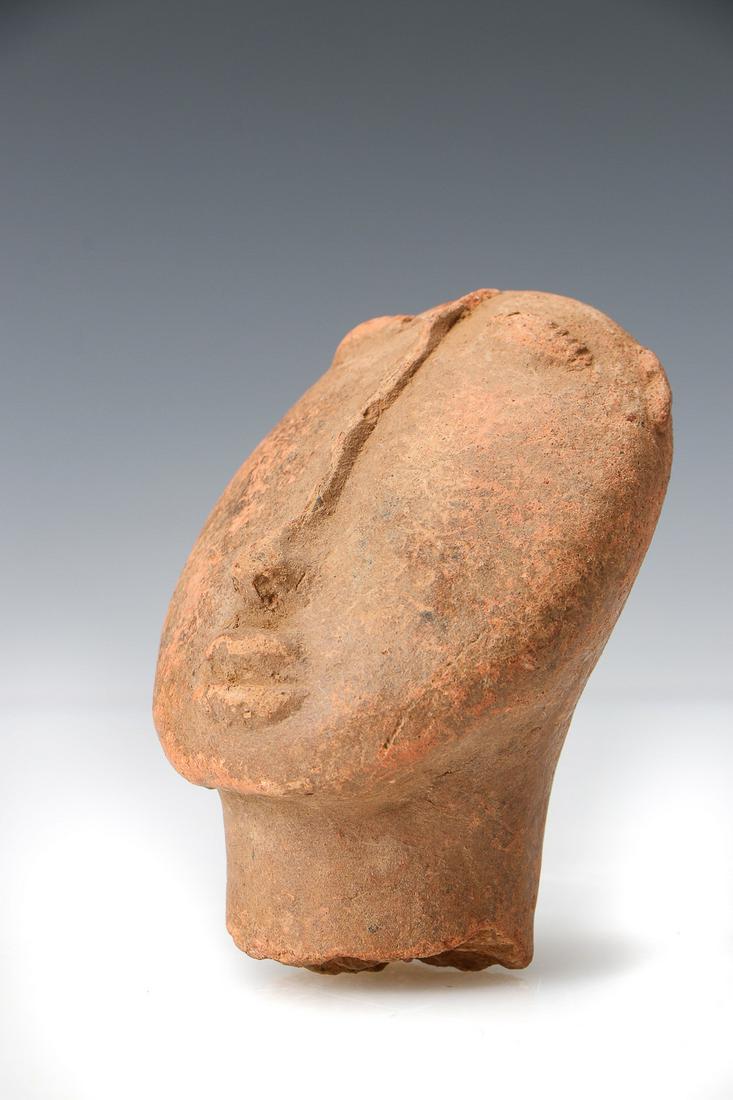 African Bura Funerary Head, Niger River Basin (1 of 7)