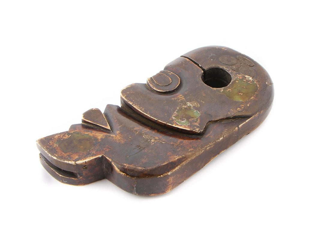 Fantasy Oceanic Carved Stone Effigy (1 of 6)