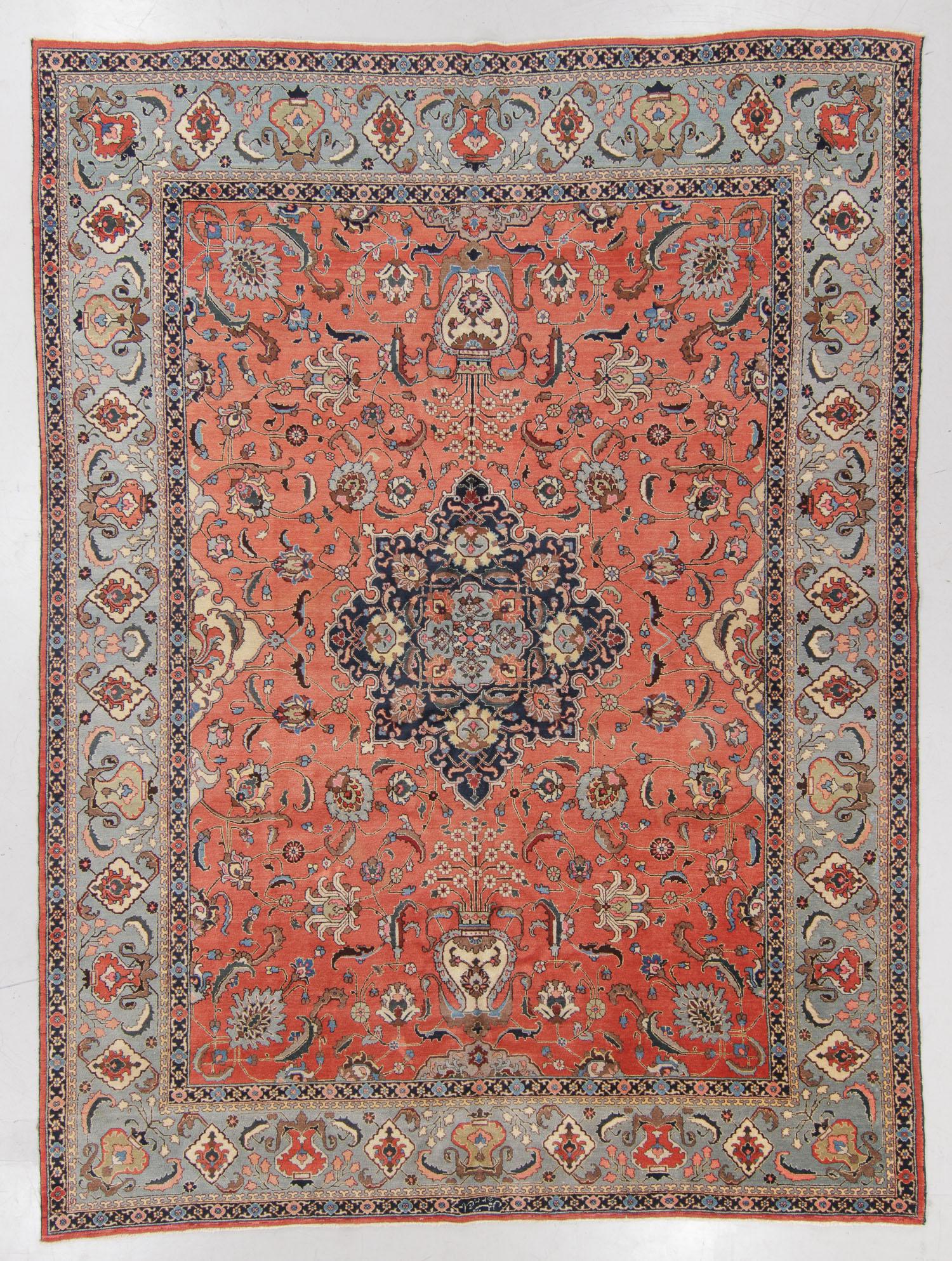 Tabriz Rug, Persia, Circa 1920, 9'8'' x 13'1'' (1 of 5)
