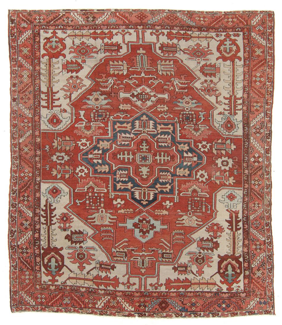 Serapi Rug, Persia, Late 19th C., 10'0'' x 11'9'' (1 of 6)