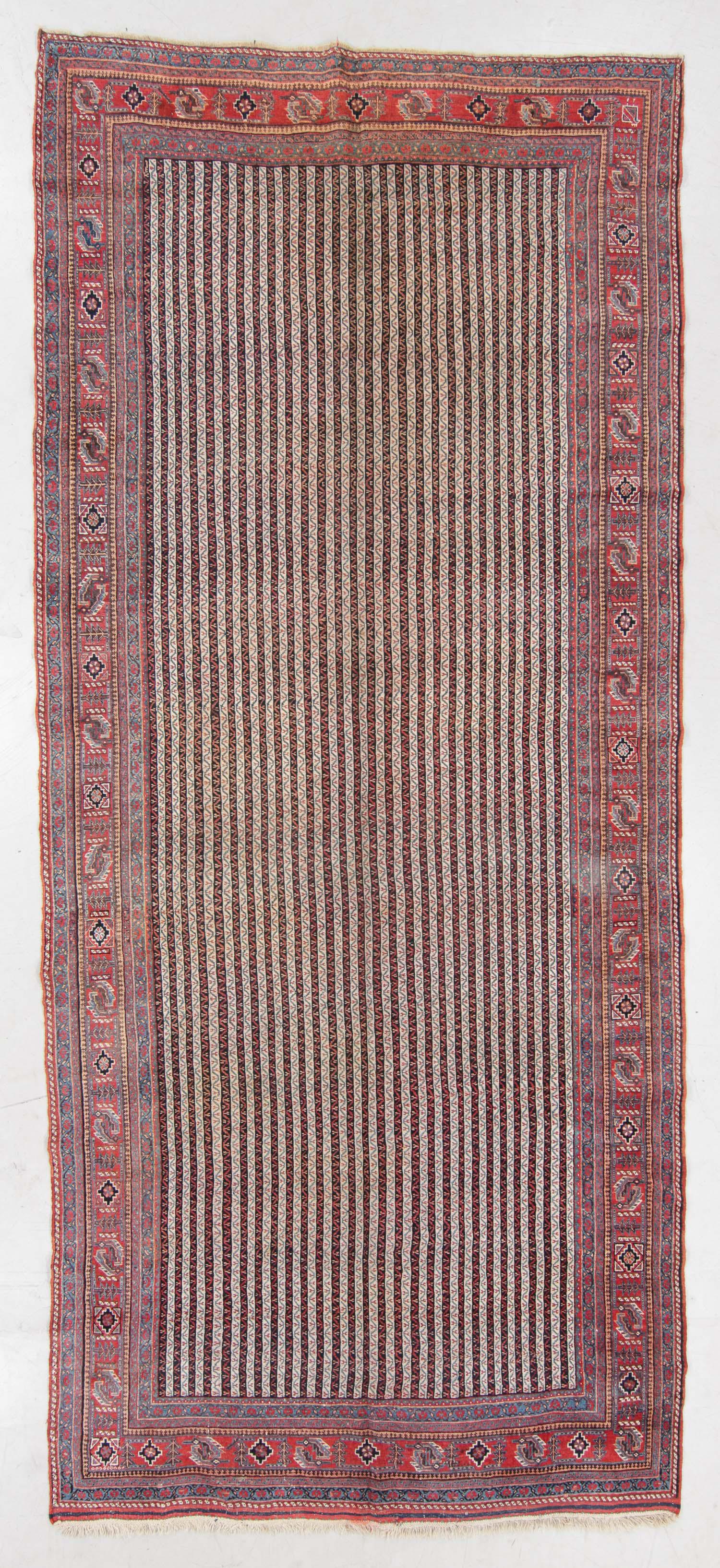 Afshar Rug, Persia, Late 19th C., 6'9'' x 15'4'' (1 of 5)