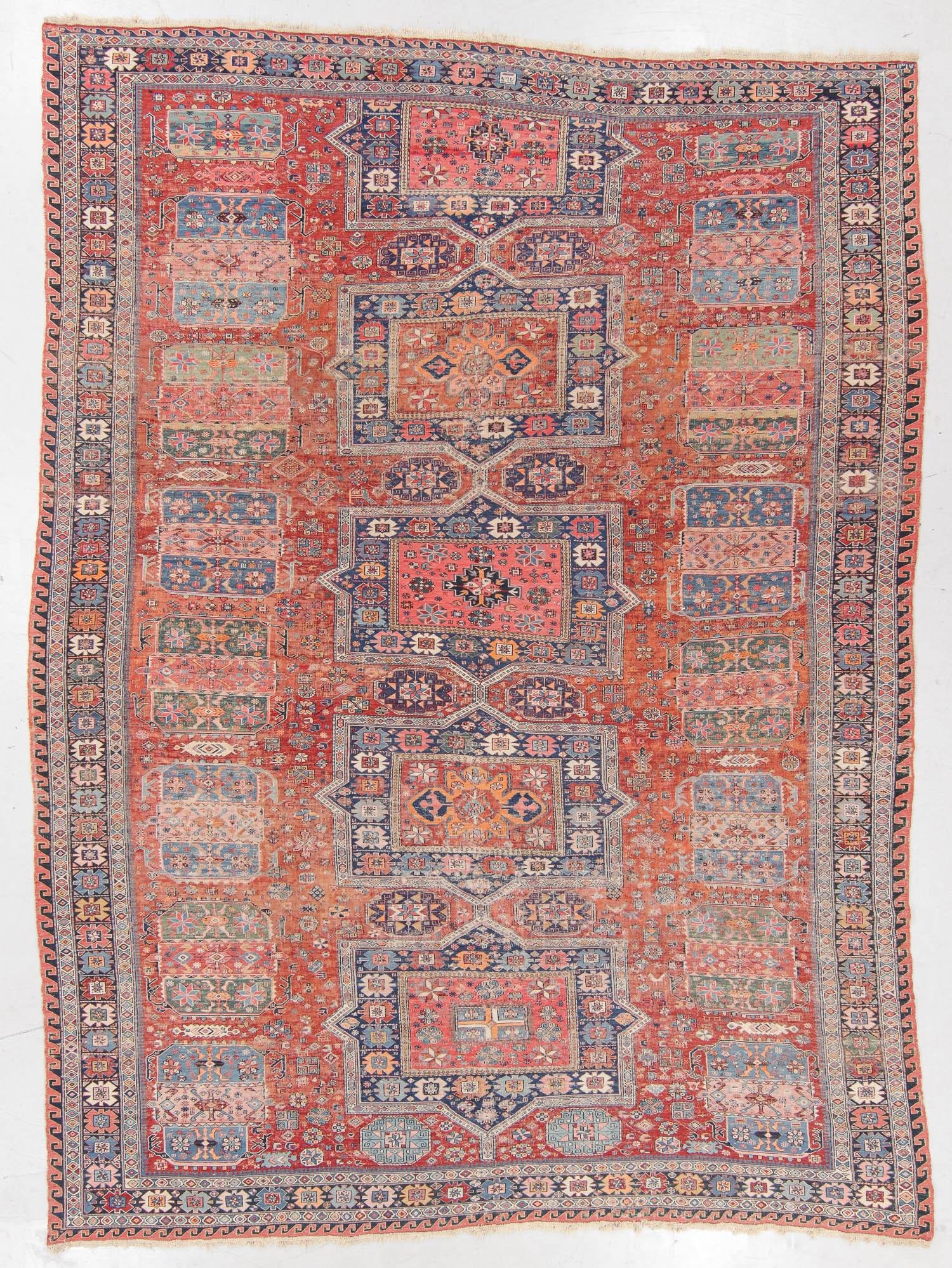 Sumak Rug, Caucasus, Late 19th C., 9'6'' x 12'8'' (1 of 5)