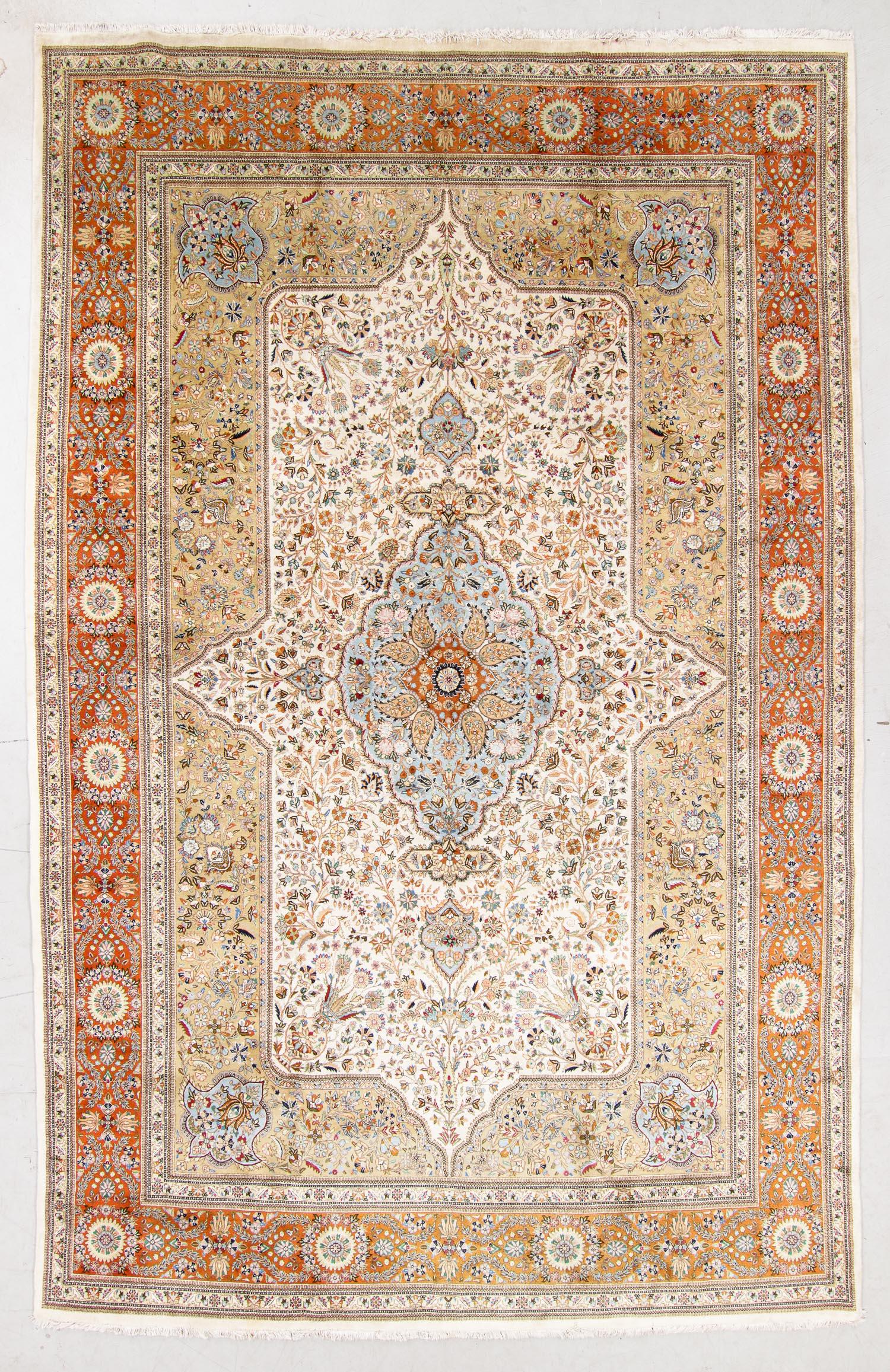 Tabriz Rug, Persia, Late 20th C., 12'6'' x 19'5'' (1 of 4)