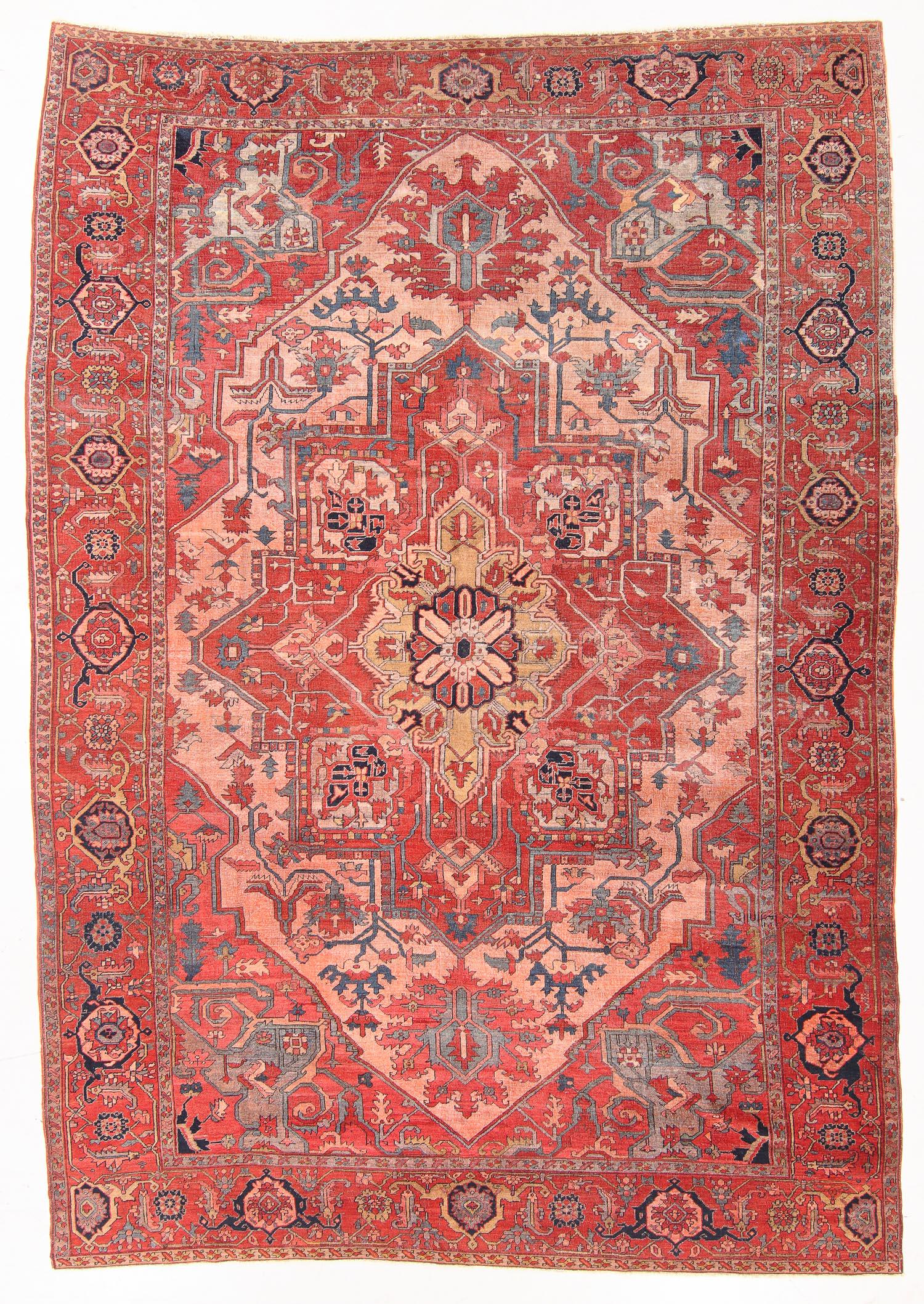 Serapi Rug, Persia, Late 19th C., 9'9'' x 14'6'' (1 of 5)
